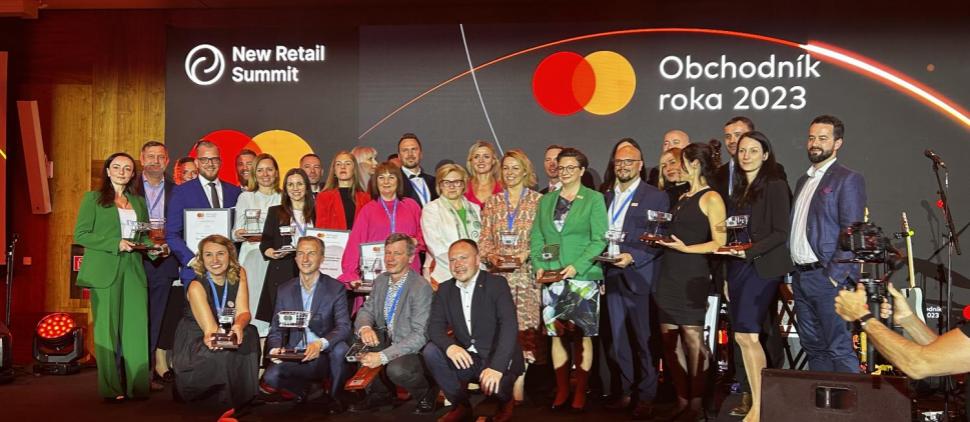 New retail summit 2024 - všetkým výhercom Mastercard Obchodníkom roka blahoželáme!
