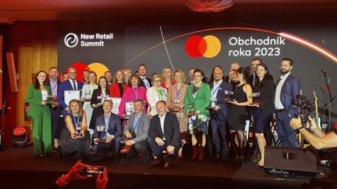 New retail summit 2024 - všetkým výhercom Mastercard Obchodníkom roka blahoželáme!