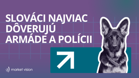 Spomedzi štátnych inštitúcií Slováci najviac dôverujú armáde a polícii